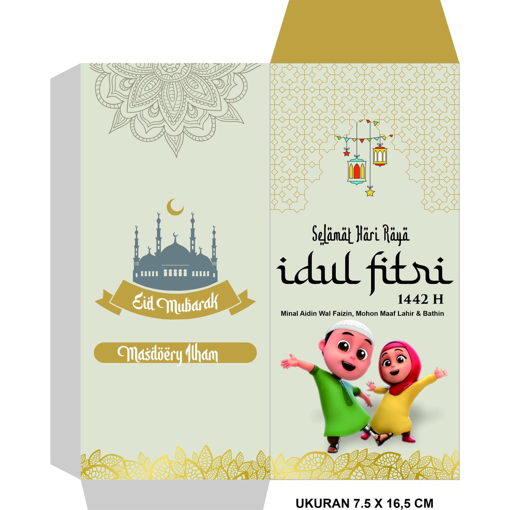 

Amplop Lebaran Unik Ukuran Panjang Bisa Request Nama