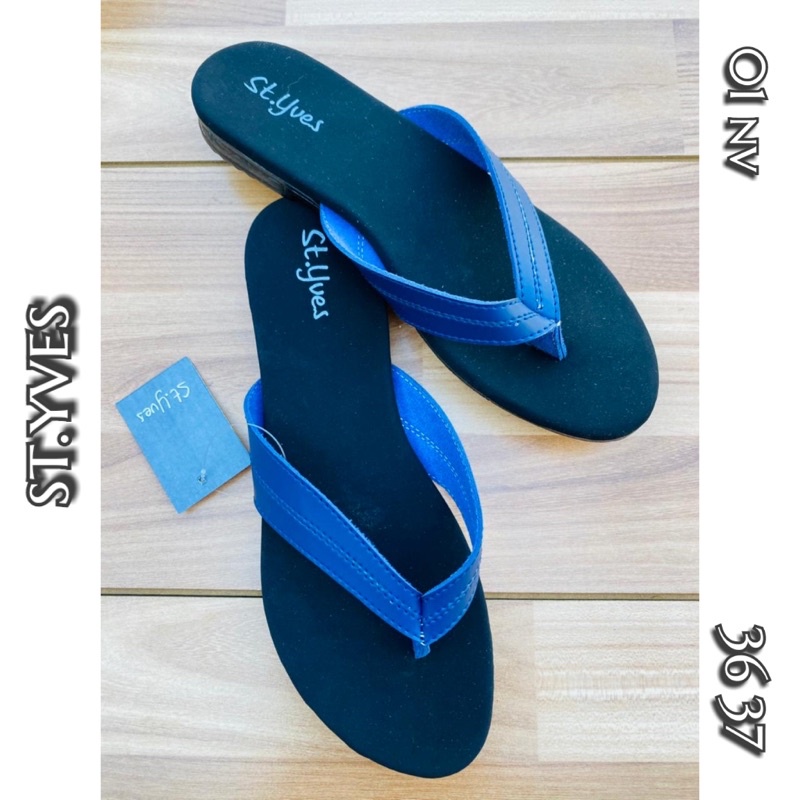 sandal jp biru