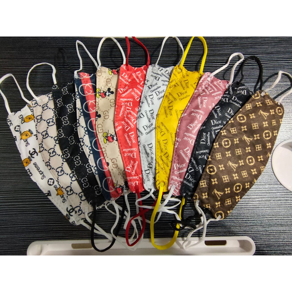 Masker KF94 Brand Isi 10 Pcs