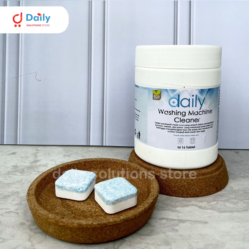 PEMBERSIH MESIN CUCI DAILY WASHING MACHINE CLEANER PREMIUM TABLET