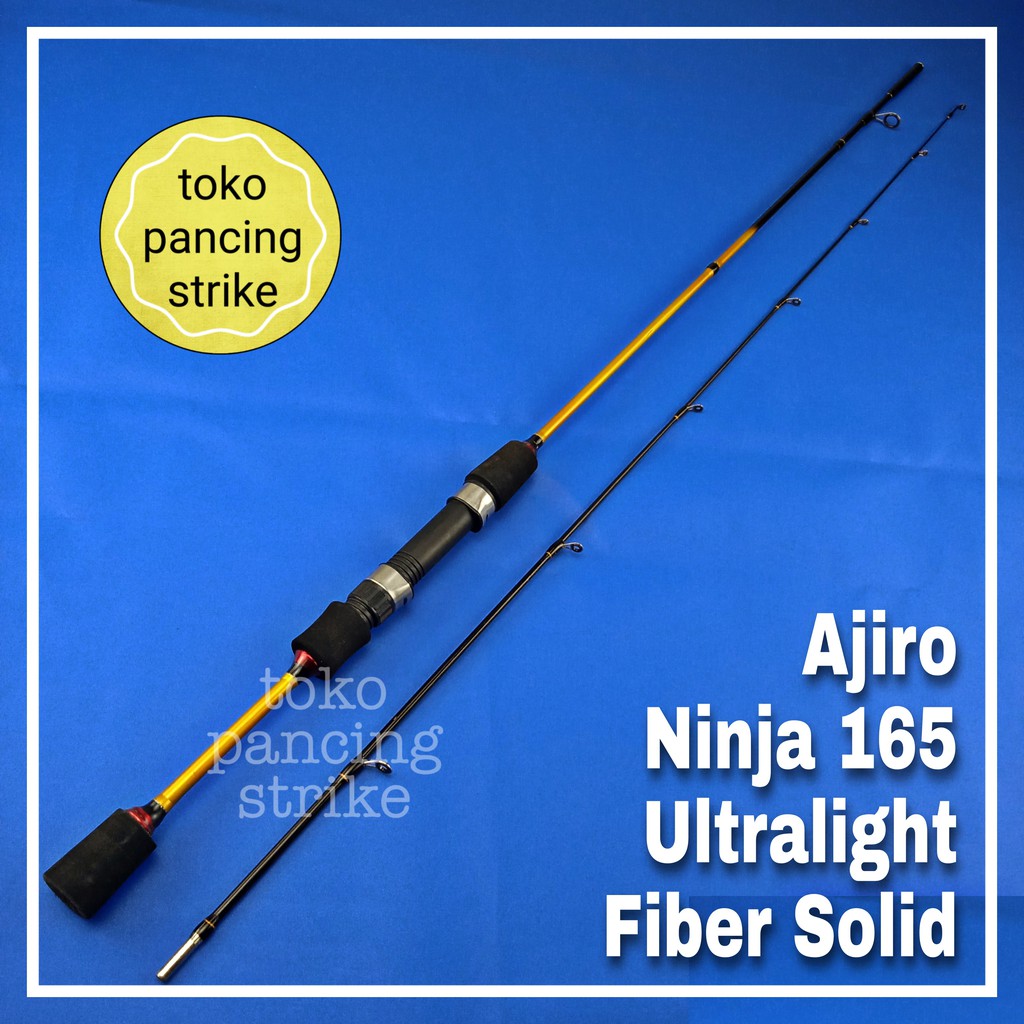 joran ul ultralight fiber solid ajiro ninja uk 165 cm