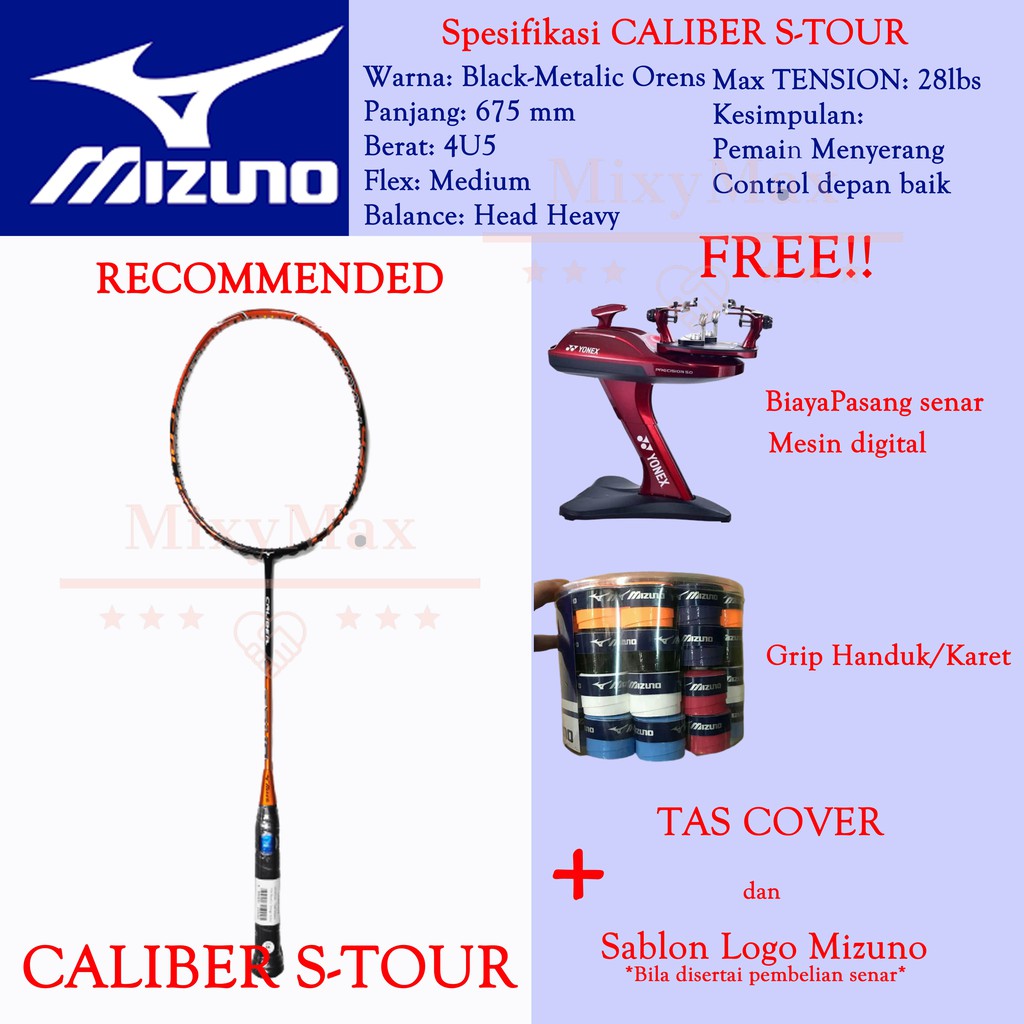mizuno caliber s tour