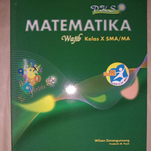 PKS Matematika wajib kelas X SMA MA