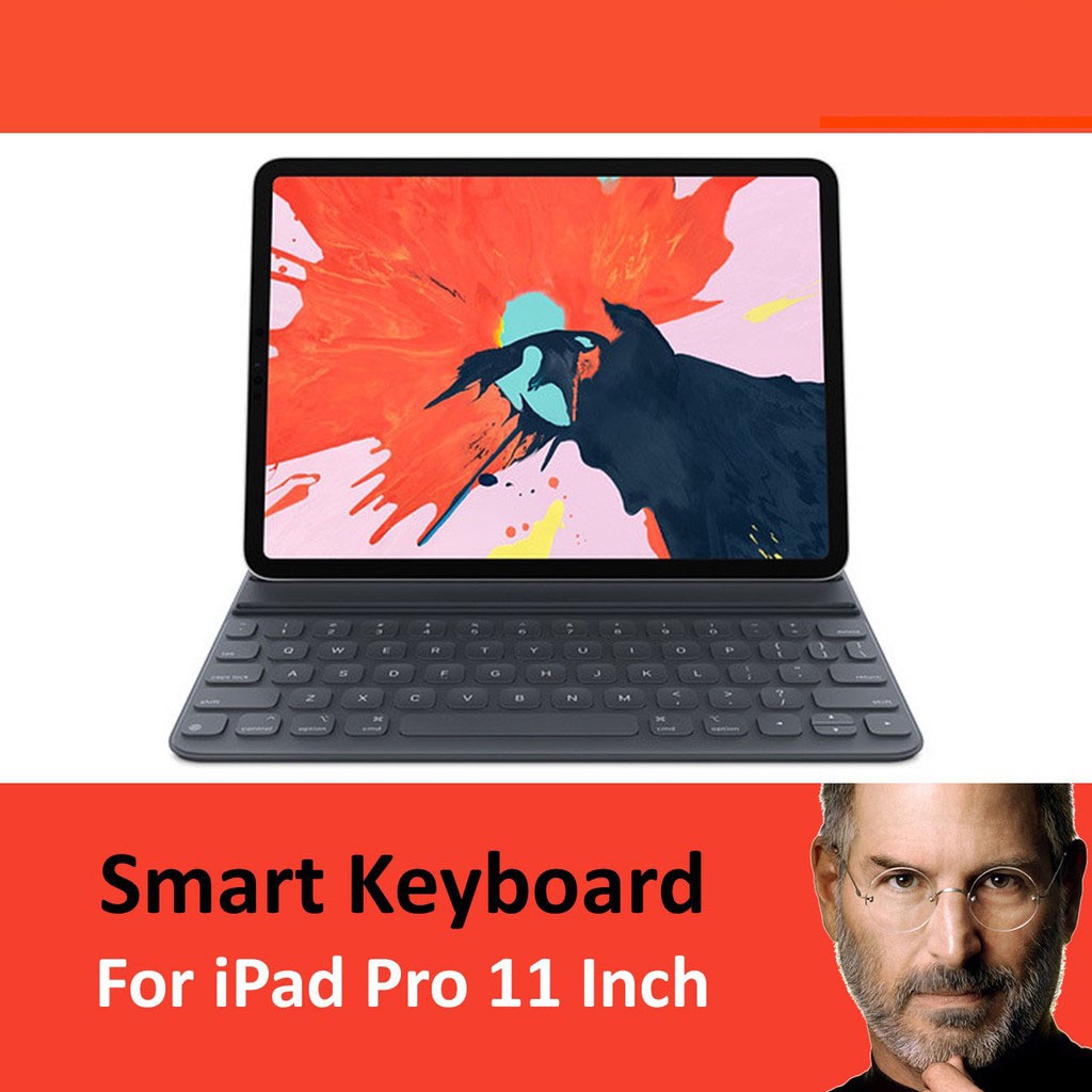 New Smarttt Keyboarddddd iPads 7 8 9 10.2 / Air 3 2019 10.5 / Air 4 5 10.9 / Pro 10.5 / Pro 11 Inch Garansi 1 Tahun Original