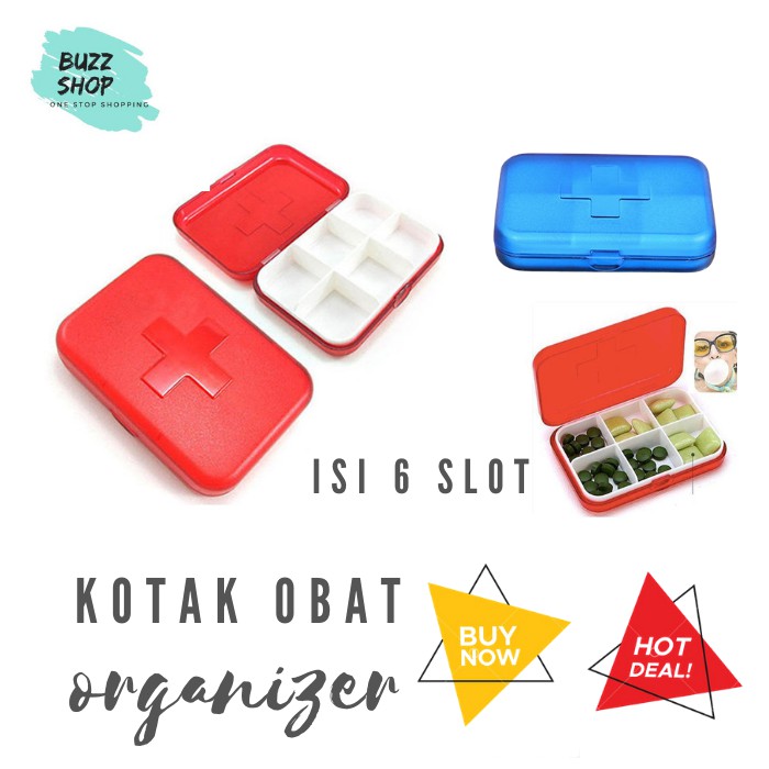 Kotak Obat / Kotak Aksesoris / Medicine Organizer AC 008