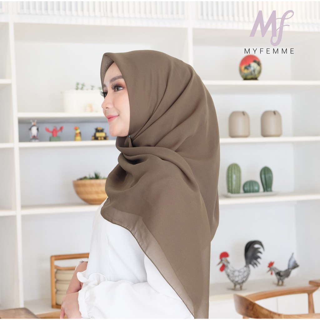 Promo Contoh Kerudung Rajutan