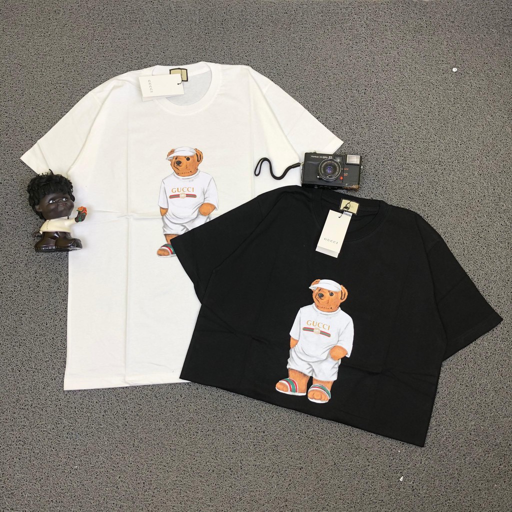 KAOS GUCCI BEAR PARODY GOLF BASIC TEE MIDDLE PRINTED