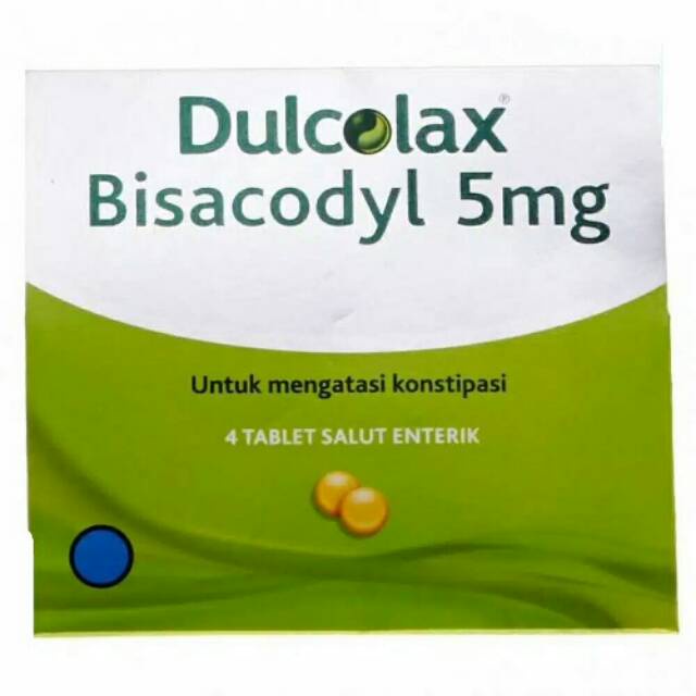 Dulcolax Tablet isi 4 - Obat Sembelit, Susah BAB