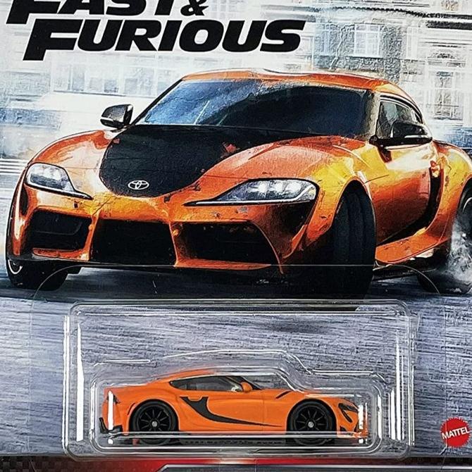 Hot Wheels Premium Toyota GR Supra Fast Superstars Furious ban karet