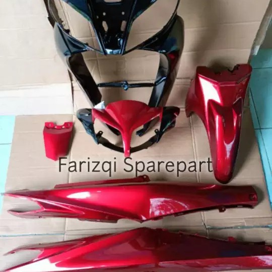 Cover full body halus jupiter z 2010 Robot merah