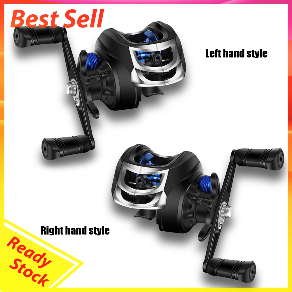 7.2/1 Low Profile Baitcasting Fishing Reel Anti-Tangle Casting Fishing Reel