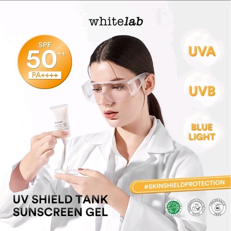 Whitelab UV Shield Tank Sunscreen Gel SPF 50++ PA++++