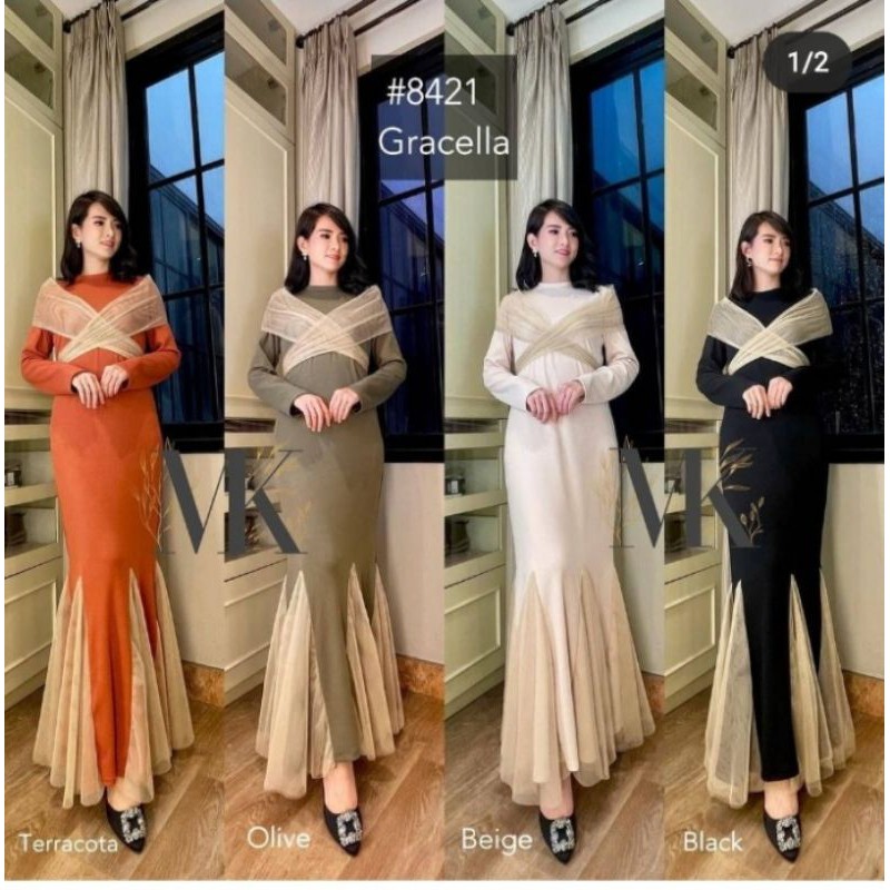 #8421 dress gracella misskami