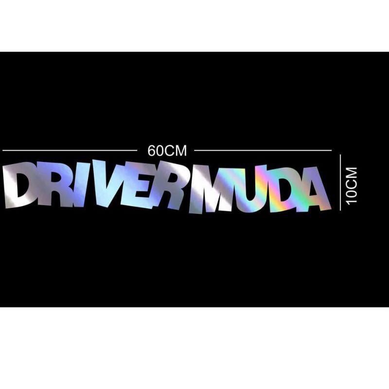 

stiker cutting driver muda