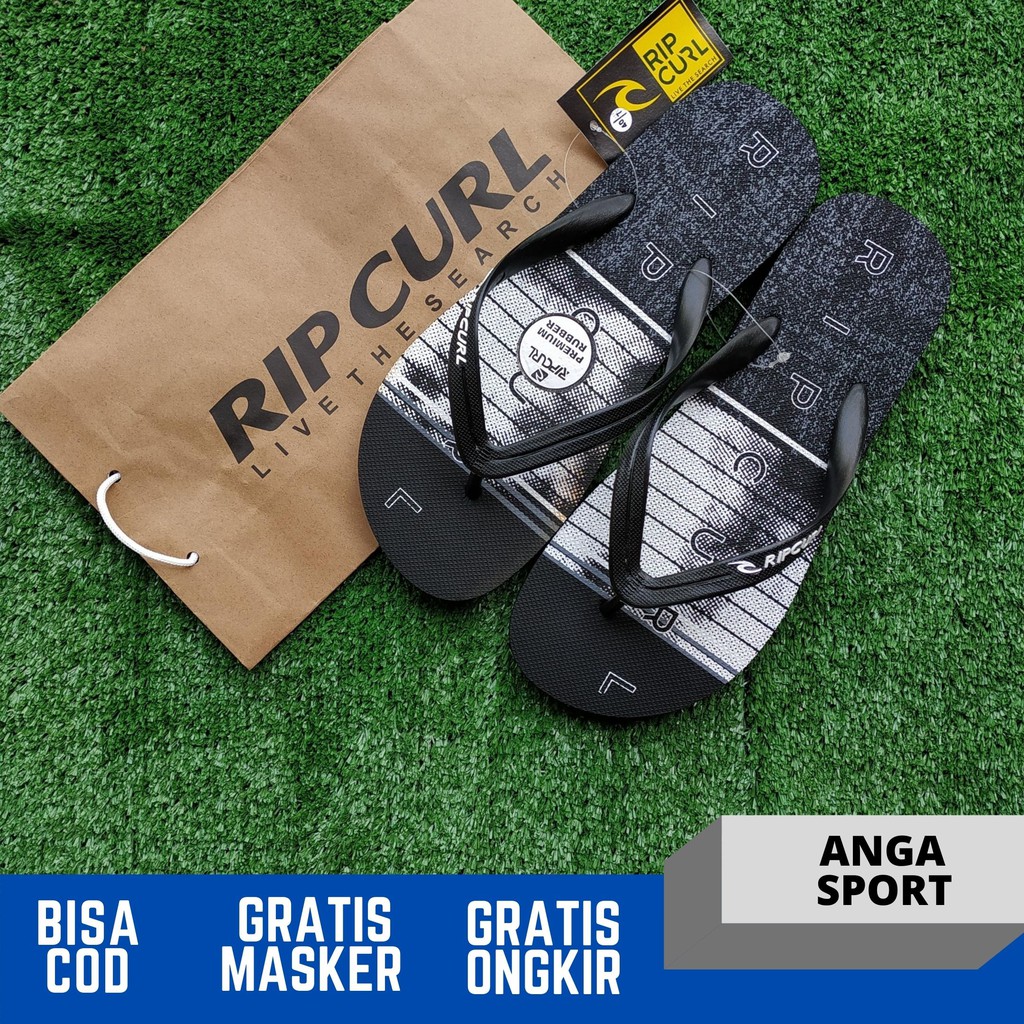 SANDAL JEPIT PRIA RIPCURL / SANDAL CASUAL SURFING / SANDAL PANTAI / SANDAL DISTRO PREMIUM