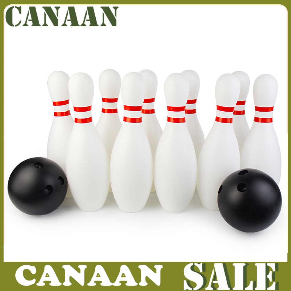 Canaan 12pcs / Set Mainan Bowling Anak-Anak Untuk Outdoor / Indoor