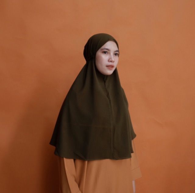 bergo khimar diamond