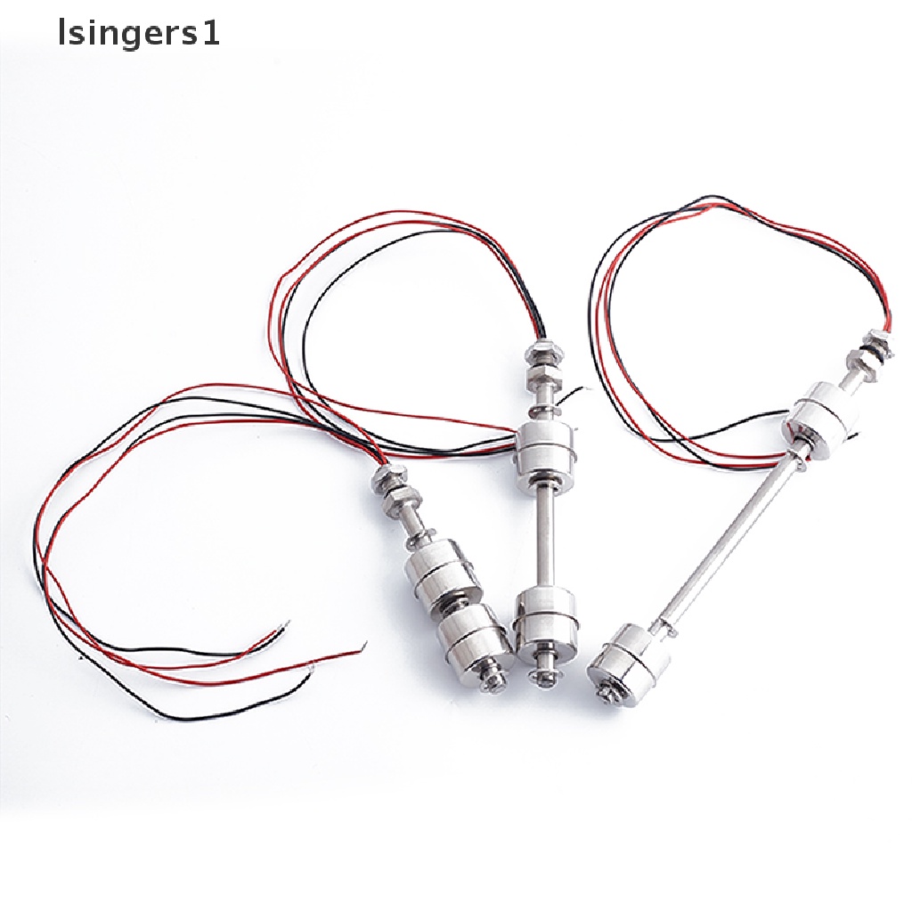 (lsingers1) Saklar Apung Bola Ganda Bahan Stainless Steel Sensor Level Air