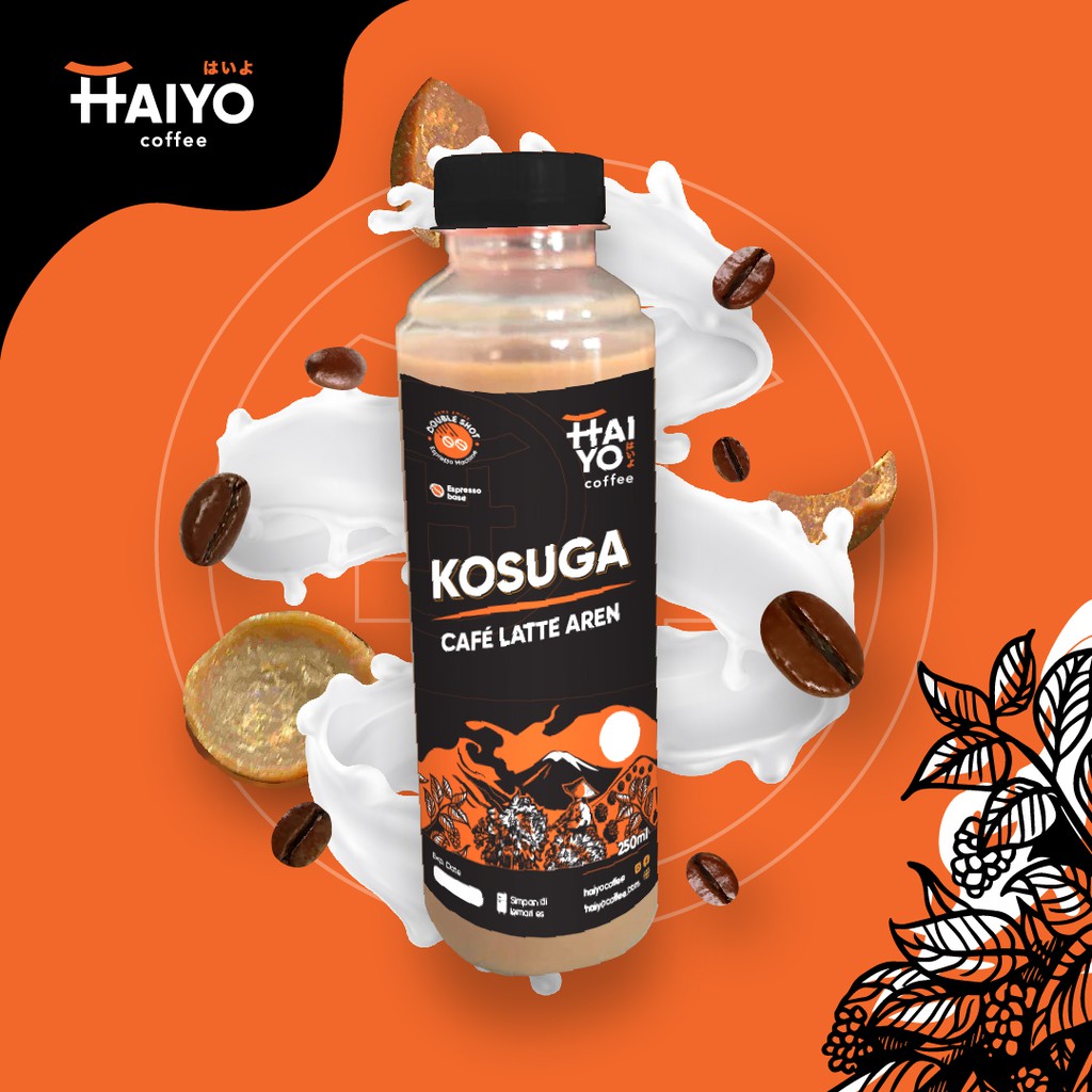

Haiyo Kopi Susu Gula Aren (KOSUGA) 250 ML PROMO TERMURAH