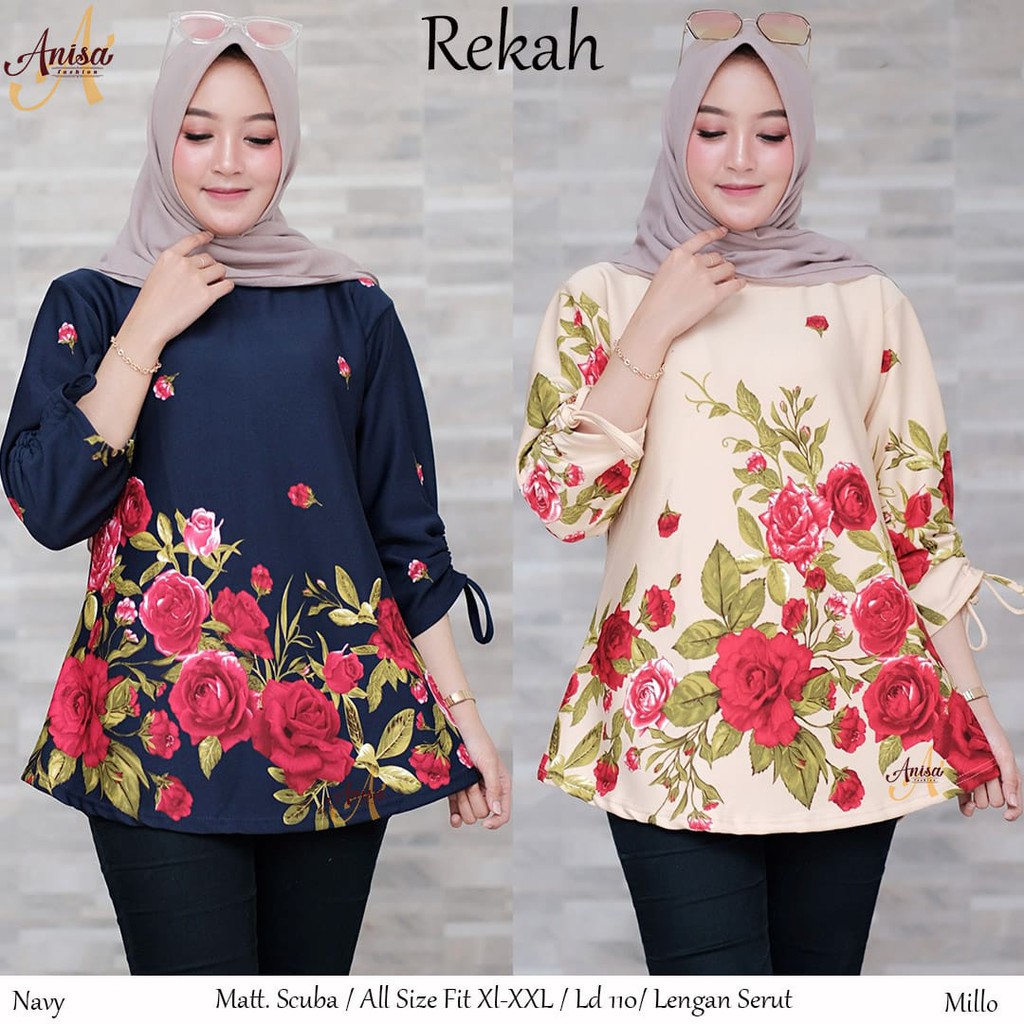 TUNIK SCUBA REKAH BY ANISA