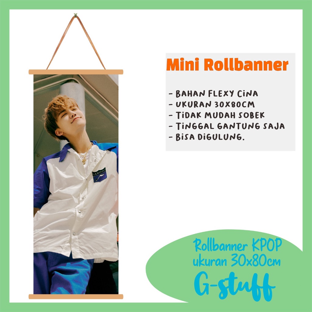 MINI ROLL BANNER NCT DREAM JAEMIN BEATBOX