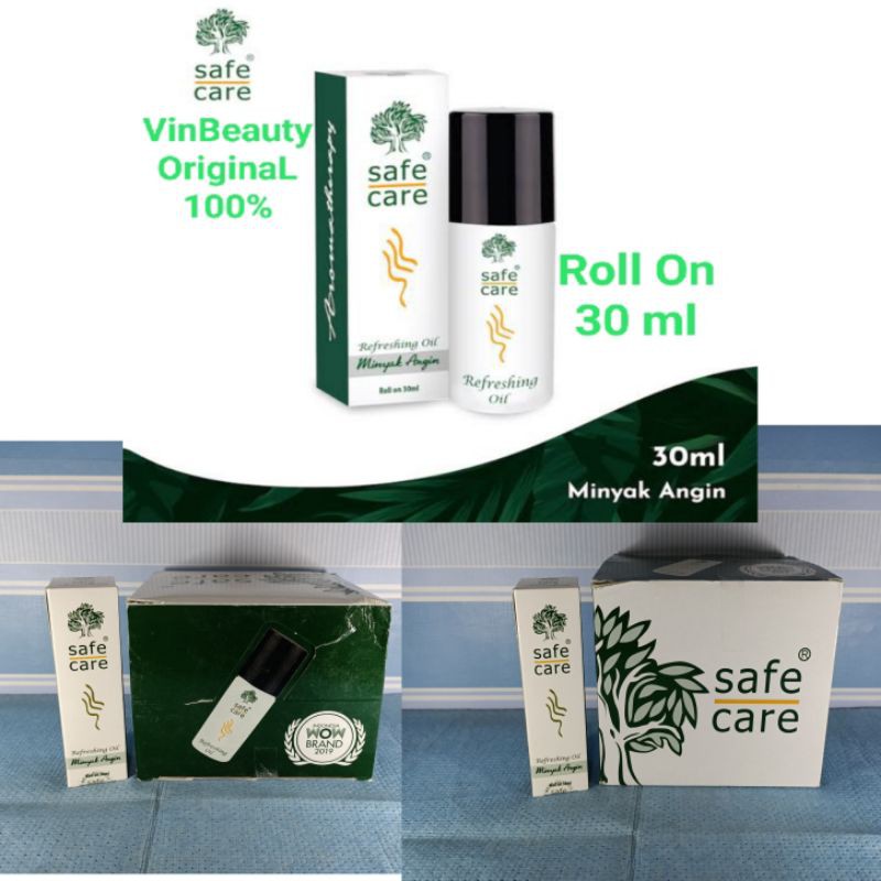 Minyak Angin Safe Care Roll On 30 ml / Refreshing Oil Aromatherapy Murah