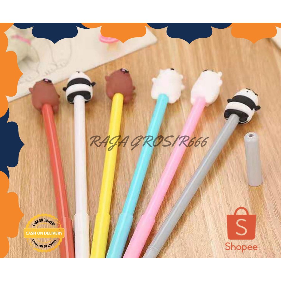 

PULPEN WE BEAR BARES BISA COD PEN PENA GEL KARAKTER WBB