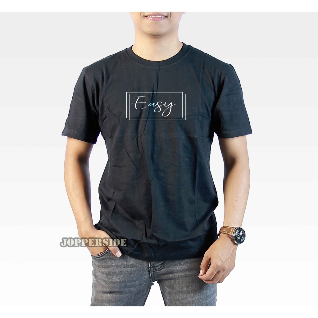 JOPPERSIDE TSHIRT KAOS DISTRO EASY PRIA ORIGINAL PREMIUM TS50