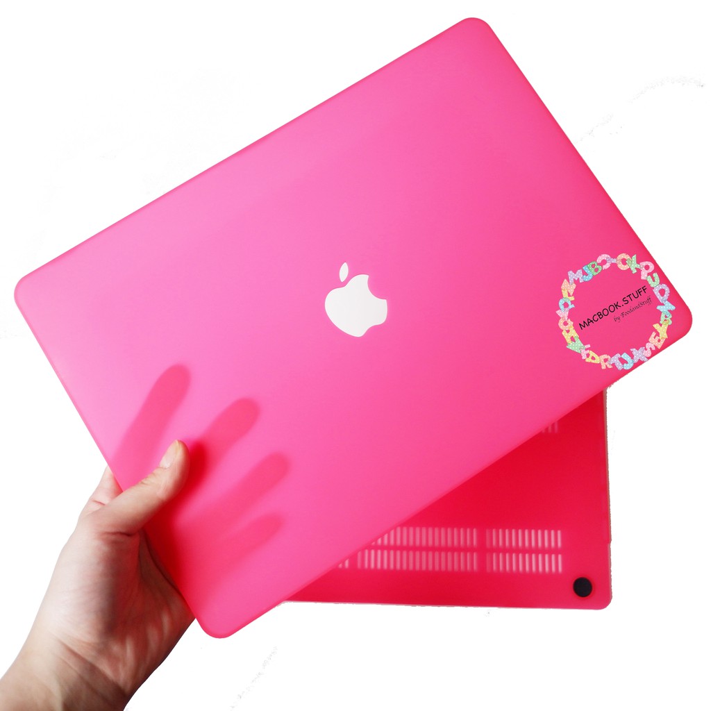 MACBOOK Case MATTE ROSEPINK NEW AIR PRO RETINA 11 12 13 14 15 16 INCH NON /  WITH CD ROOM / TOUCHBAR / TOUCH ID / M1 2020 2021 2022