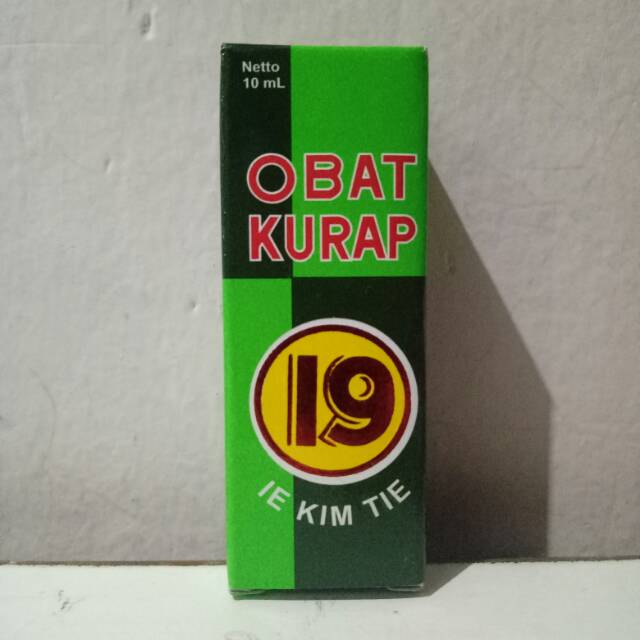 Obat kurap cap 19