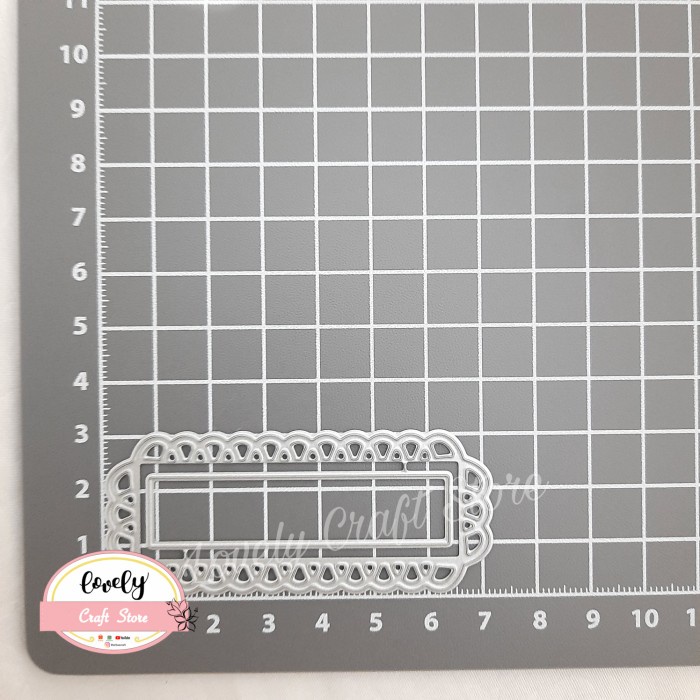 

Kusus Hari Ini Metal Cutting Dies - Lace Label Dies For Scrapbook Cards #163 Limited