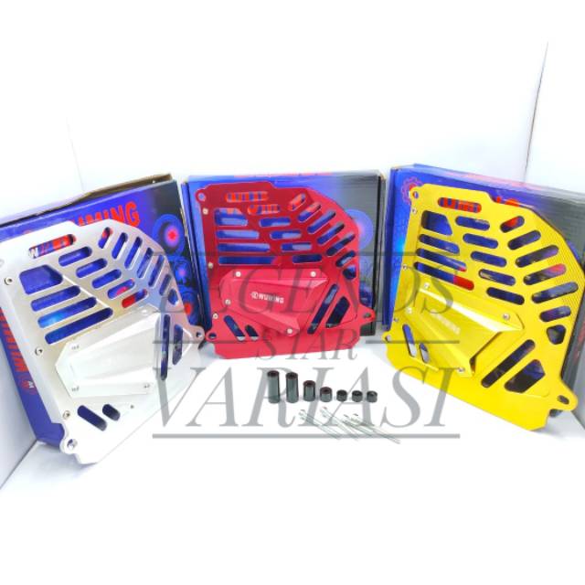 Cover tutup radiator wuming cnc Yamaha nmax old