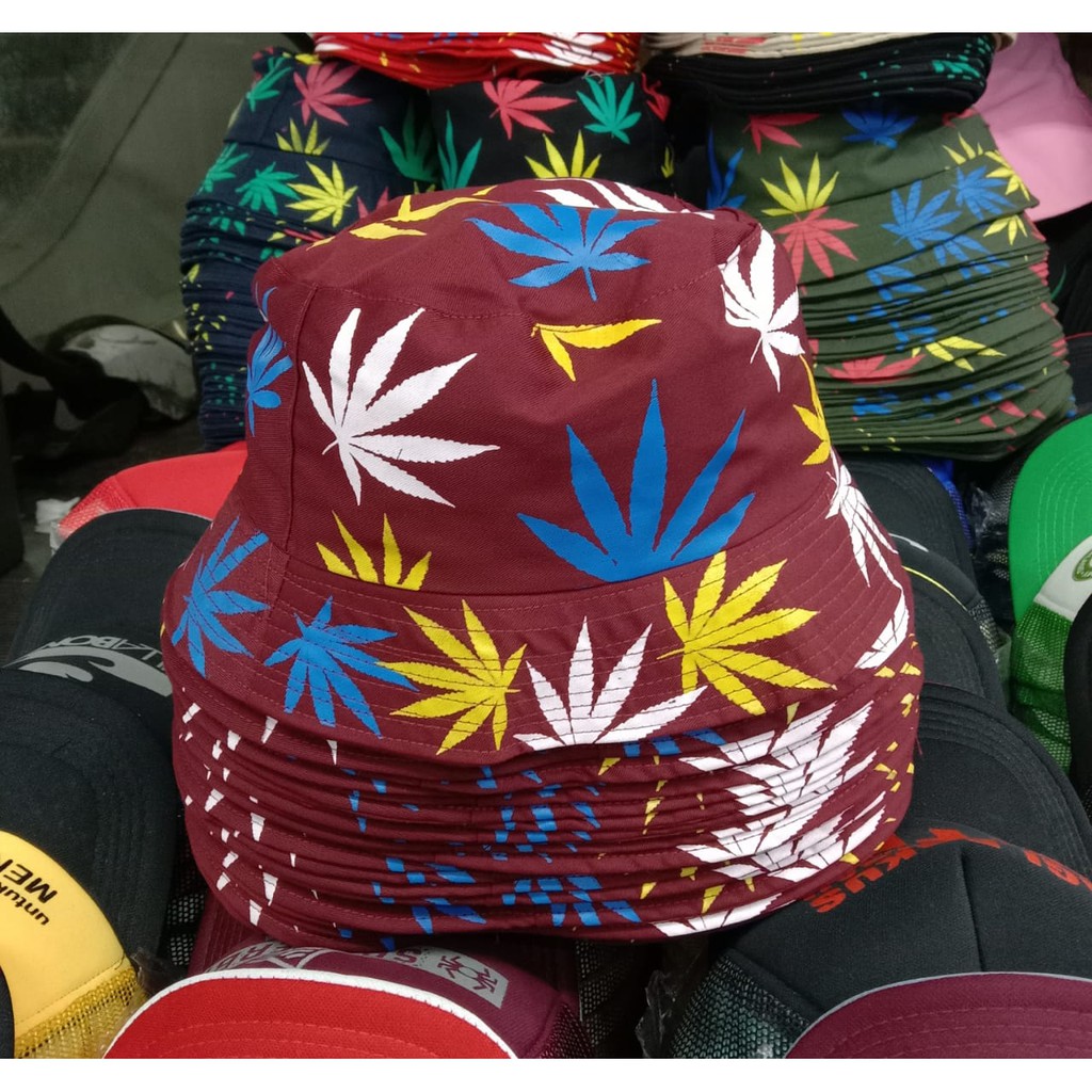 TOPI BUCKET BUNGA WARNA WARNI TERBARU DAN TERLARIS (COD)