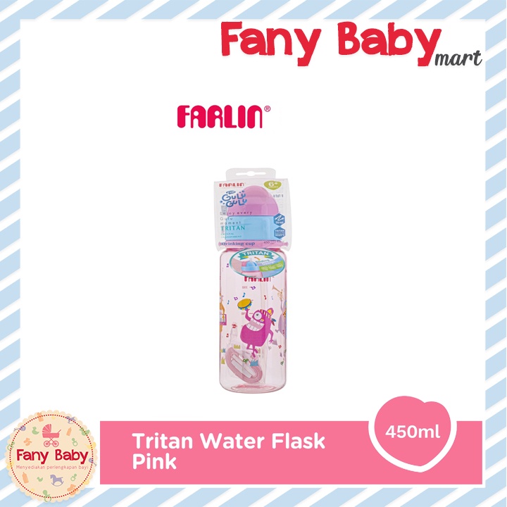 FARLIN TRITAN WATER FLASK 450ML