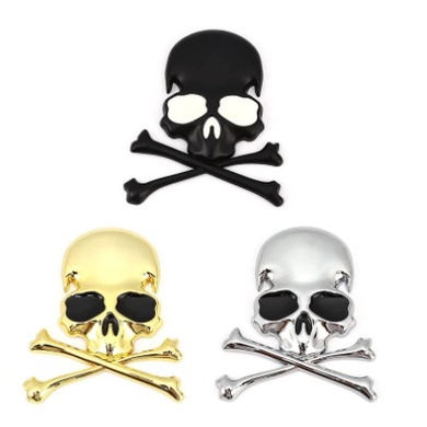 Emblem metal Skeleton 014