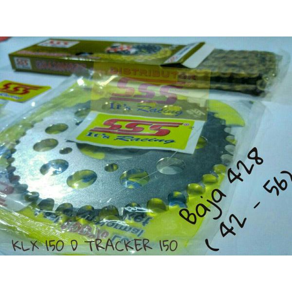 Jual KLX GEARSET / GIRSET / GEAR SET / GIR SET KLX 150 , D TRACKER