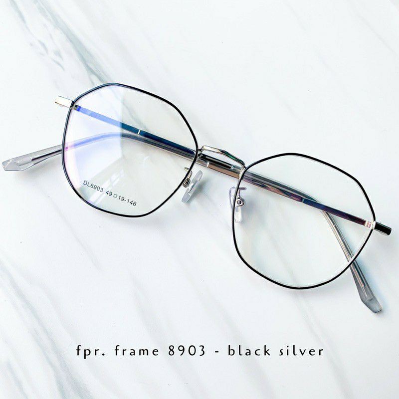 FRAME KACAMATA MINUS ANTI RADIASI | KACAMATA ANTI UV | KACAMATA WANITA 8903 | KACAMATA PLUS