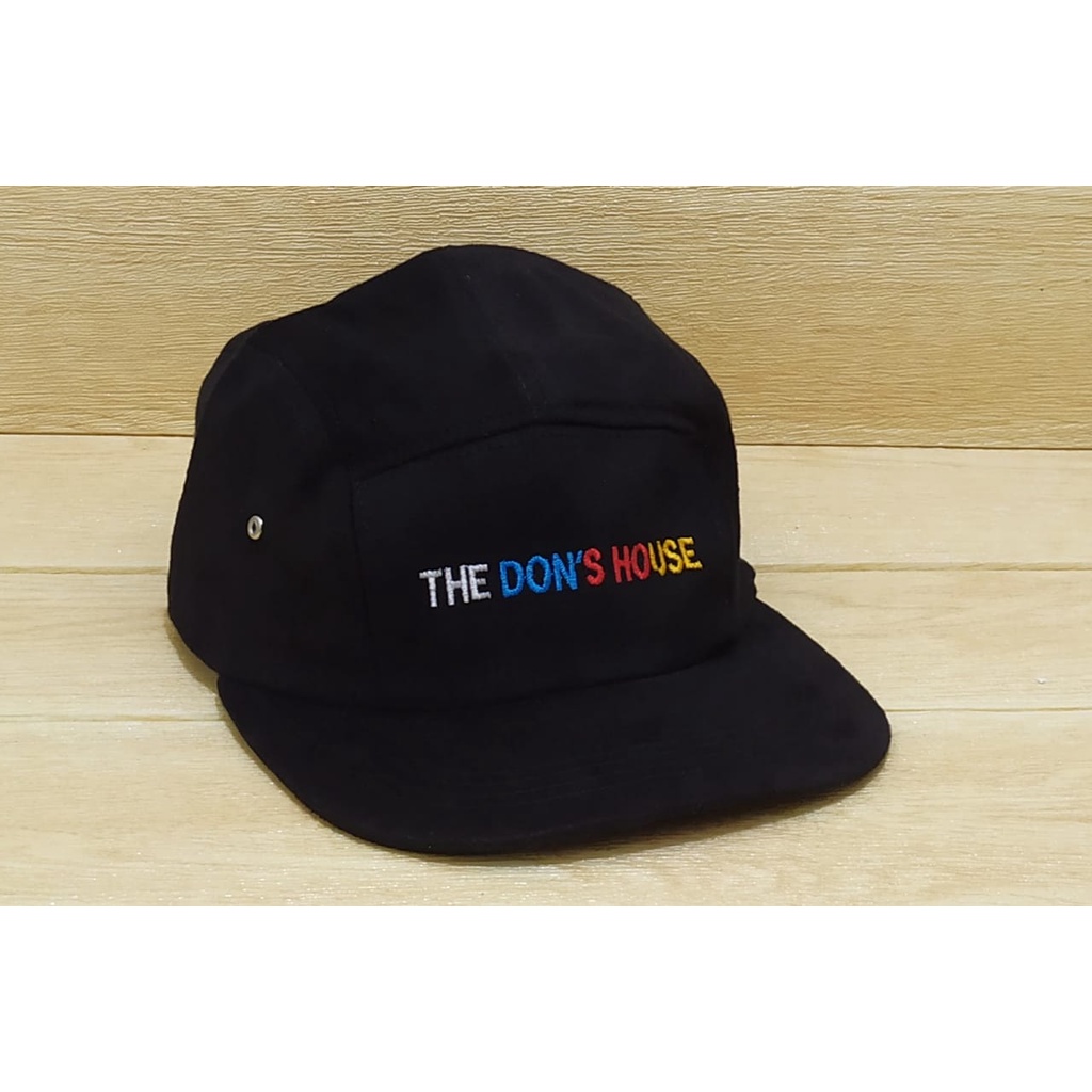 [COD]Topi Snapback Bordir The Don's House Lima Panel Original New Model/Topi Pria Keren