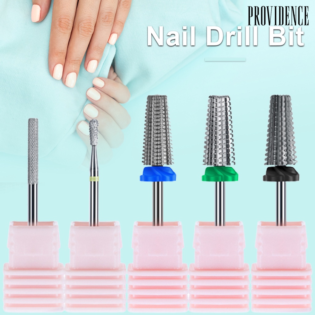 Providence Nail Drill Bits Wear-Resistant High Strength Tungsten Steel Sanding Polishing Removing Cuticle Nail for Manicure