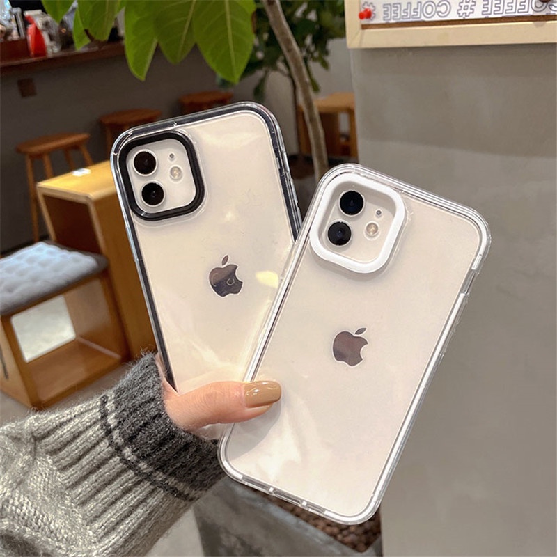 Bumper 2 in 1 frame Pelindung Kamera Dua Arah Untuk iphone 14 pro max 11 12 13 pro max 7 8 Plus