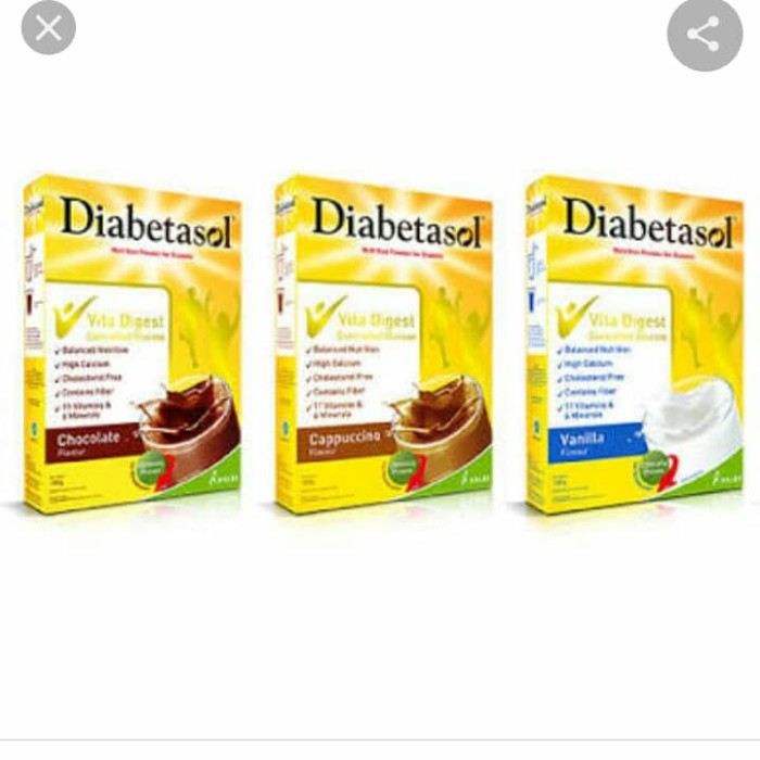 

Diabetasol Vita Digest Pro 180 gr Vanila/Coklat/Cappucino