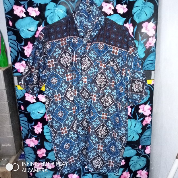 ( Bisa Pisah ) Cod - Batik Couple Pria Wanita Terhits Di Shopee