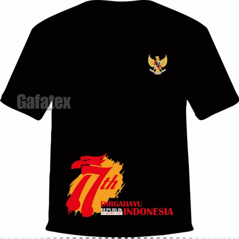 Kaos Sablon 17 Agustus 2023 | Custom polos | combed 30s