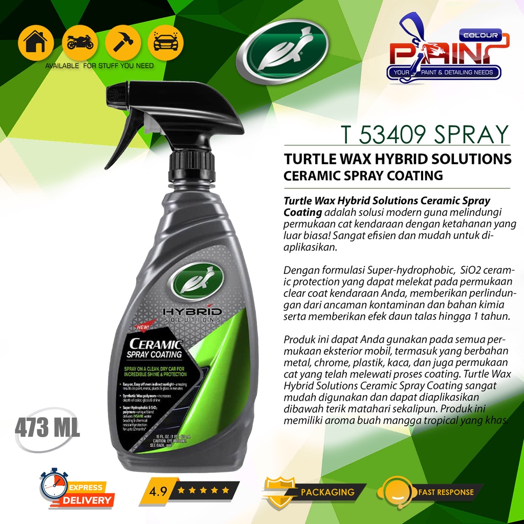 Turtle Wax Hybrid Ceramic Spray Coating T-53409 (473 ml)