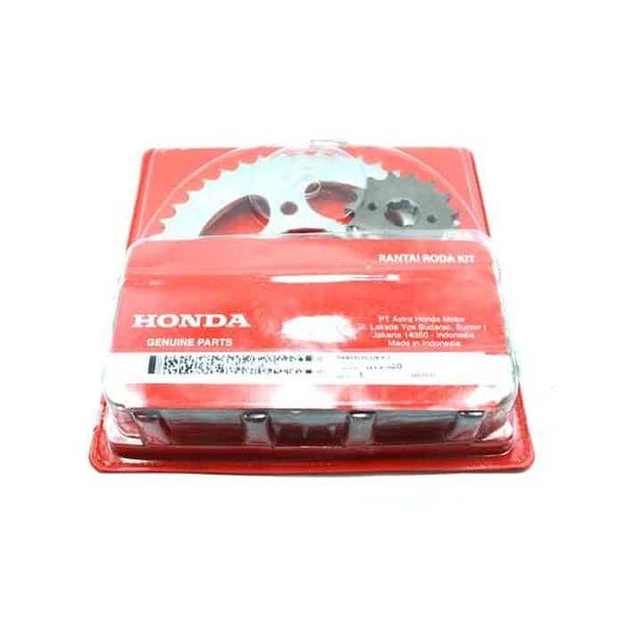 Rantai Roda Kit/ Gear Set (Gir Set)/ Drive Chain Kit Verza 150 ori AHM 06401K18900