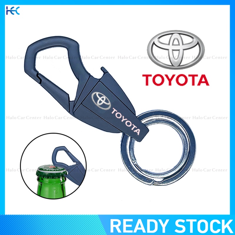 【Bottle Opener Keychain】New Creative Alloy Meta keychain with logo for Toyota