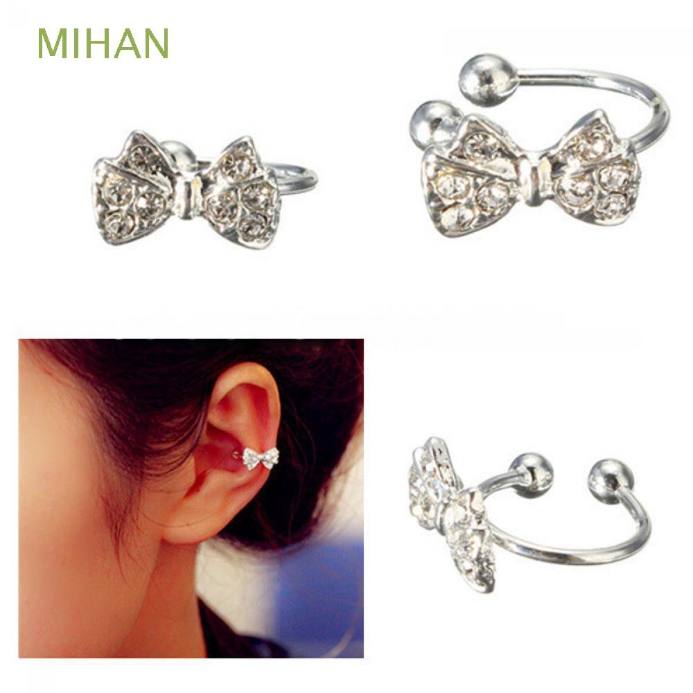 1pc Sell Best Bowknot Clip Earrings Ear Stud Shopee Indonesia