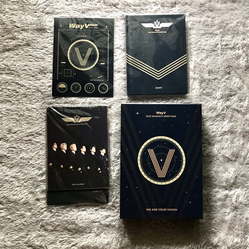 Season Greeting WayV 2022 - SHARING calendar diary poster