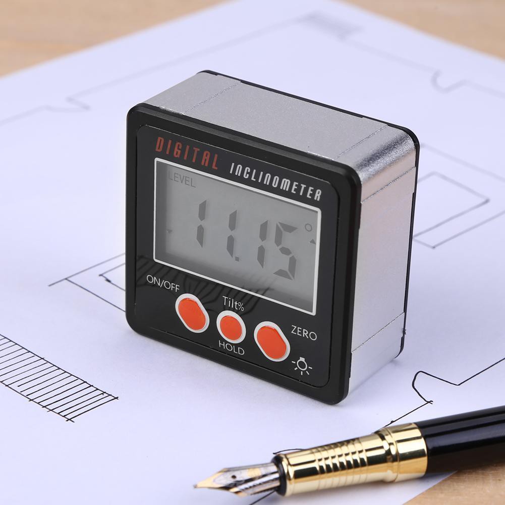Inclinometer Busur Derajat Digital Dengan Dasar Magnet astarit.id