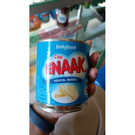 

Susu Kental manis kaleng cap Enak